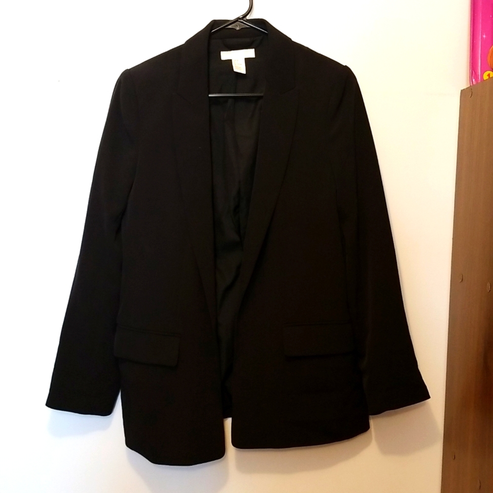 H&M Women's Work Blazer - Size 6 (Black)